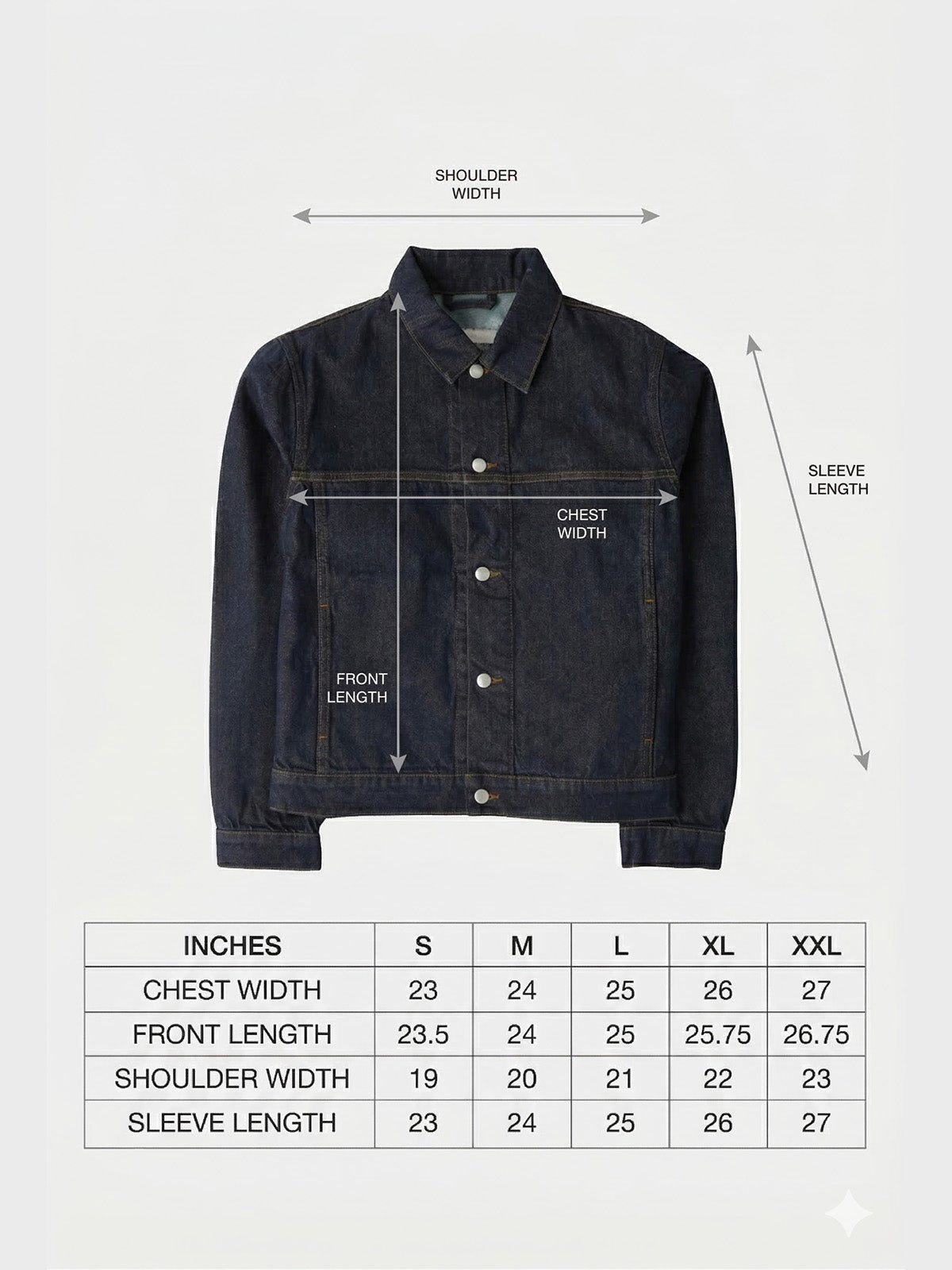 STICEN - RAW DENIM JACKET Sticen